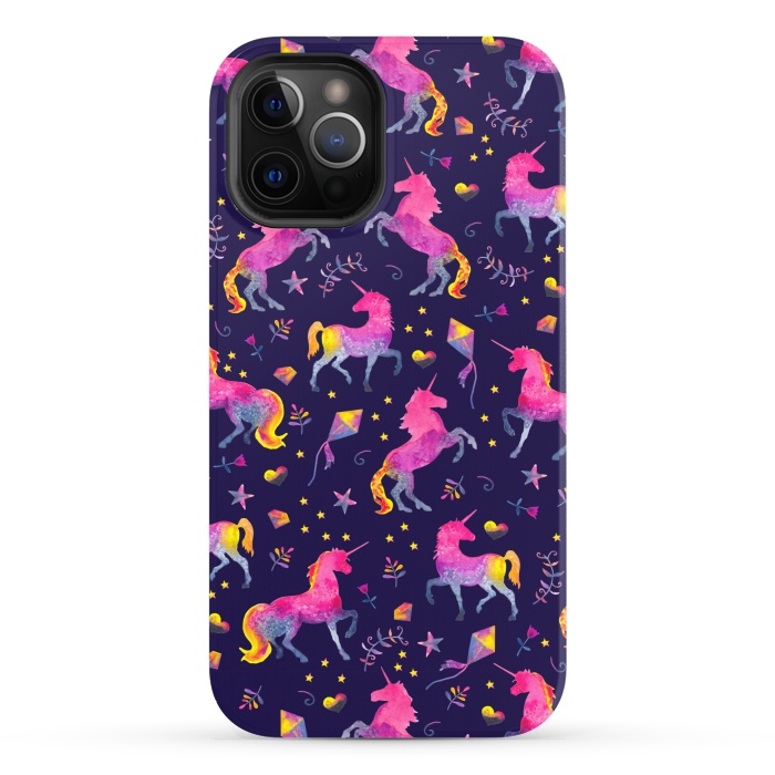 iPhone 12 Pro StrongFit Unicorn Jubliee by gingerlique