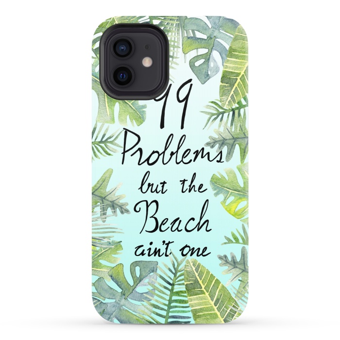 iPhone 12 StrongFit Tropical Chill by gingerlique