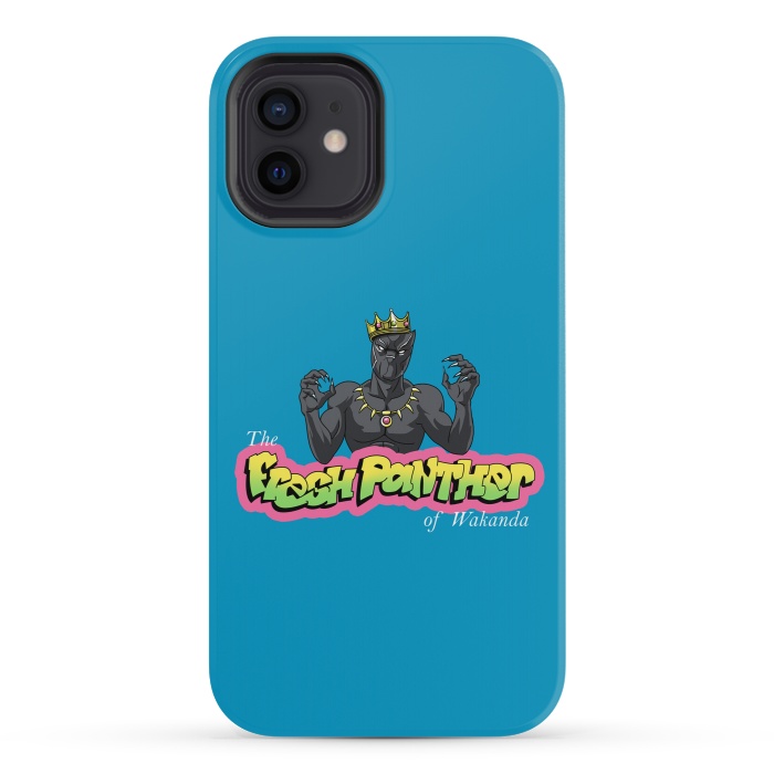 iPhone 12 mini StrongFit The Fresh Panther of Wakanda by Vincent Patrick Trinidad