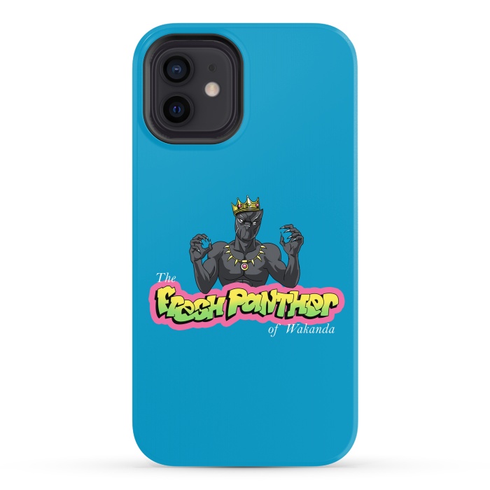 iPhone 12 StrongFit The Fresh Panther of Wakanda by Vincent Patrick Trinidad