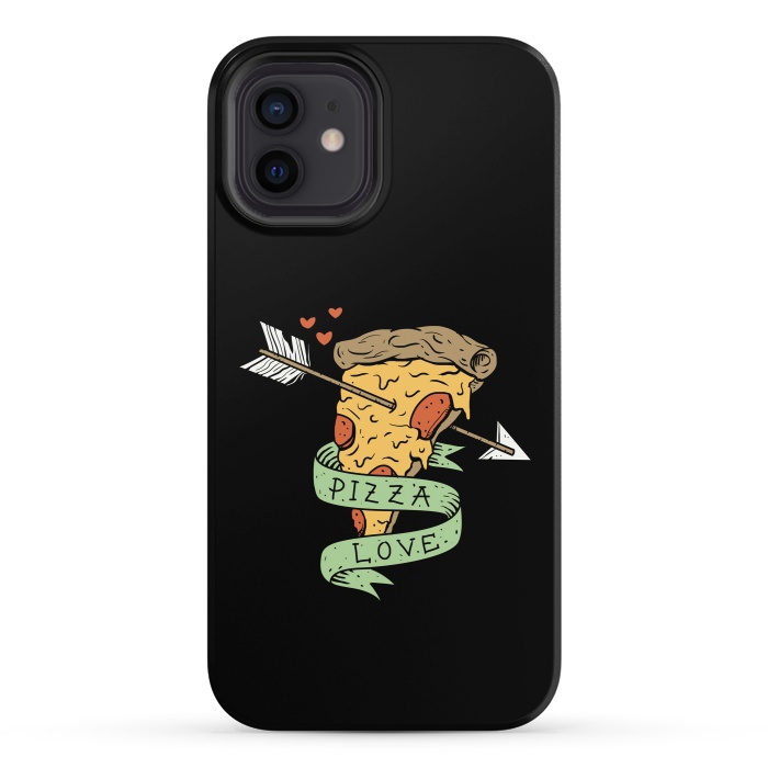 iPhone 12 StrongFit Pizza Love by Vincent Patrick Trinidad