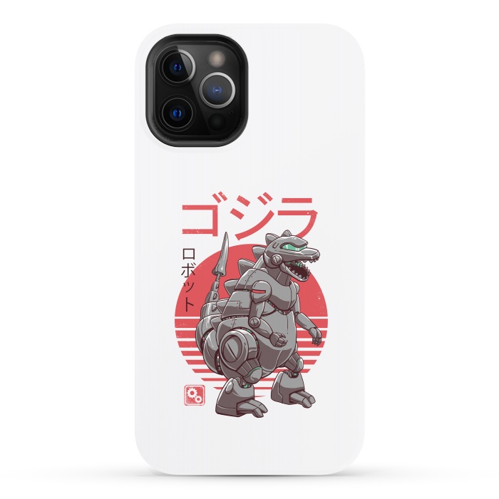 iPhone 12 Pro StrongFit Zilla Bot by Vincent Patrick Trinidad