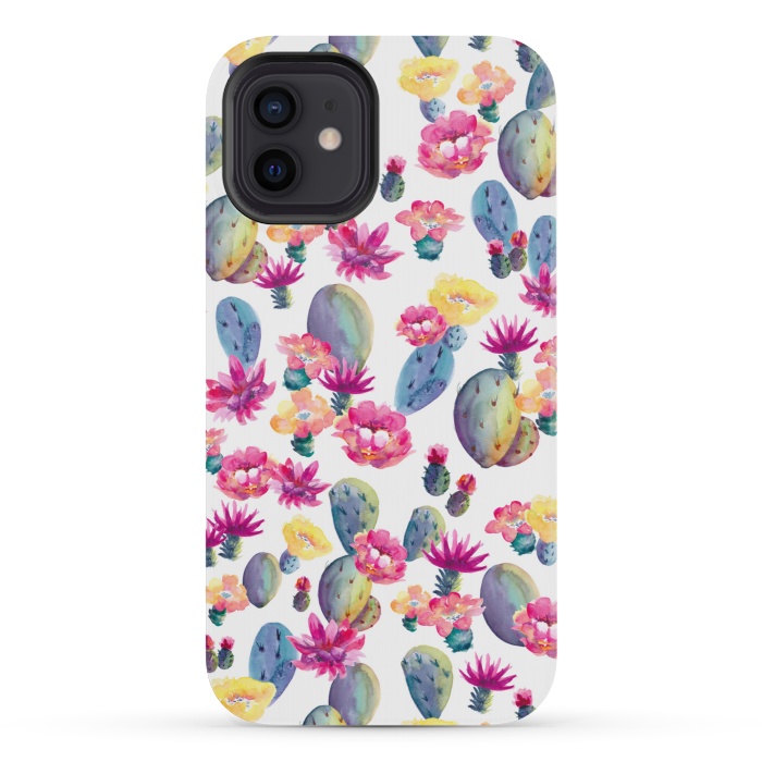 iPhone 12 mini StrongFit Succulent Garden by gingerlique