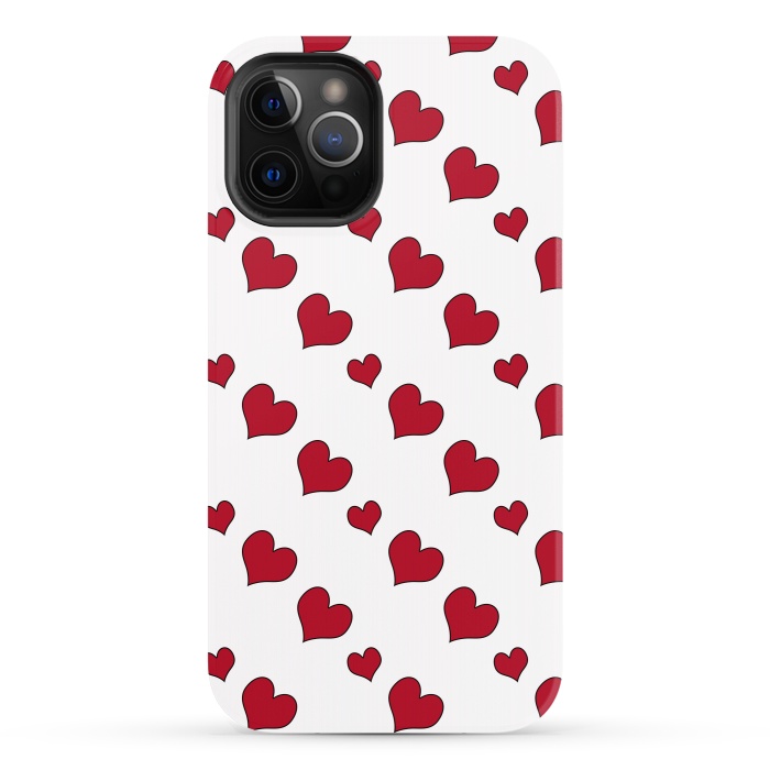 iPhone 12 Pro StrongFit hearts by Vincent Patrick Trinidad