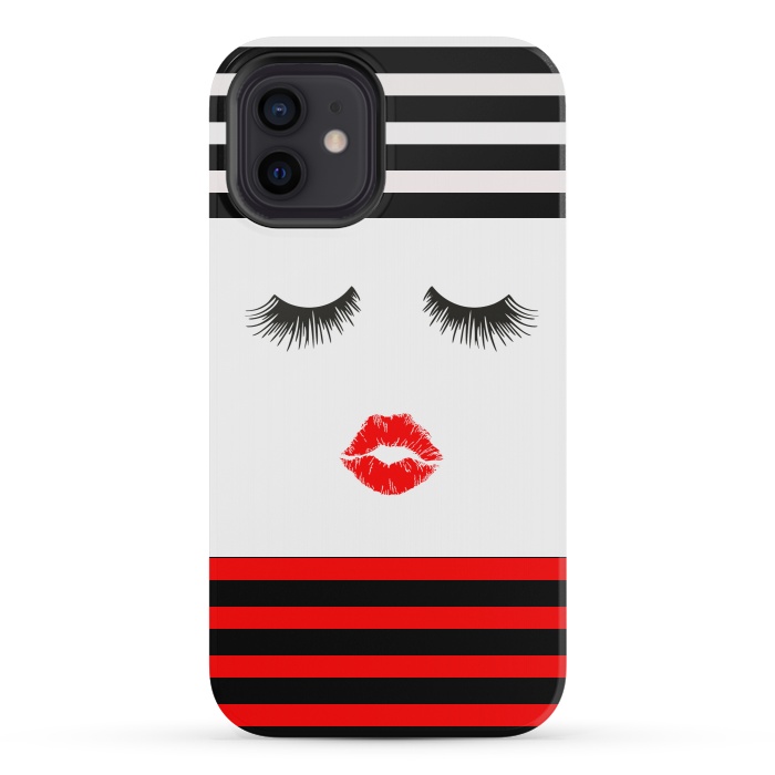 iPhone 12 mini StrongFit kiss me by Vincent Patrick Trinidad