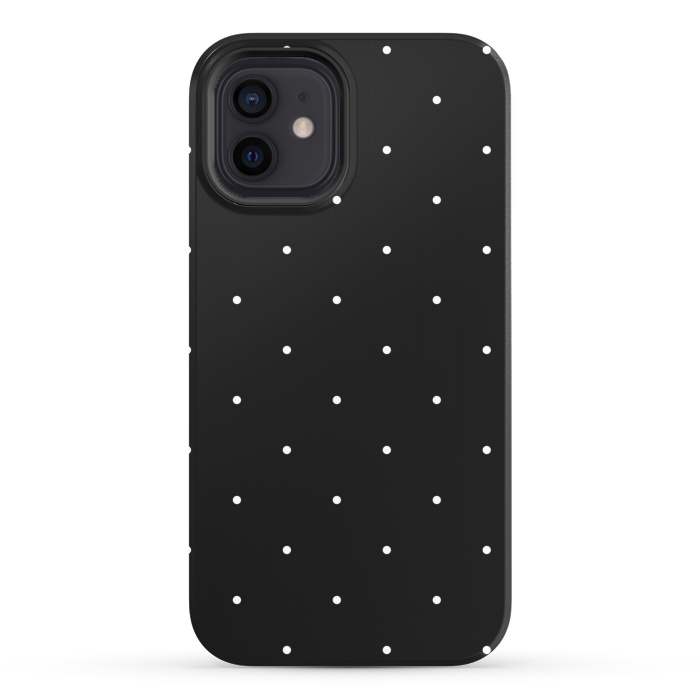 iPhone 12 StrongFit small dots by Vincent Patrick Trinidad