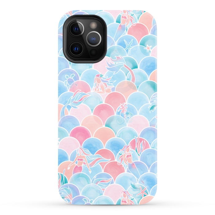 iPhone 12 Pro StrongFit Bubbly Sunset Ocean by gingerlique