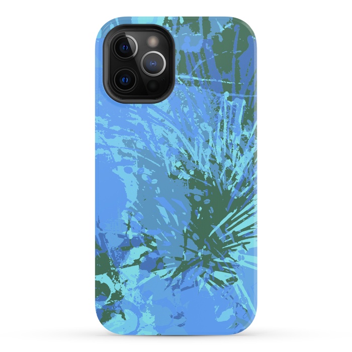 iPhone 12 Pro StrongFit Satori in Blue by Majoih