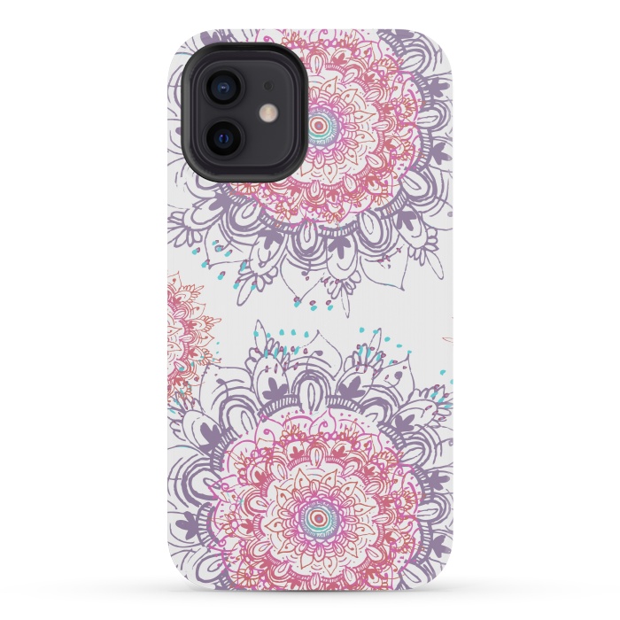 iPhone 12 mini StrongFit Flowers in Her Hair  by Rose Halsey