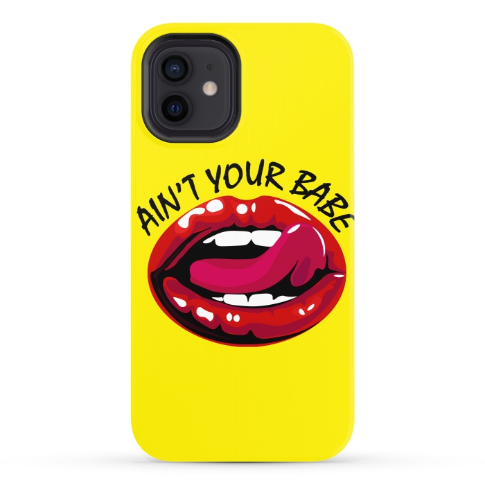 iPhone 12 StrongFit ain't your babe by MALLIKA