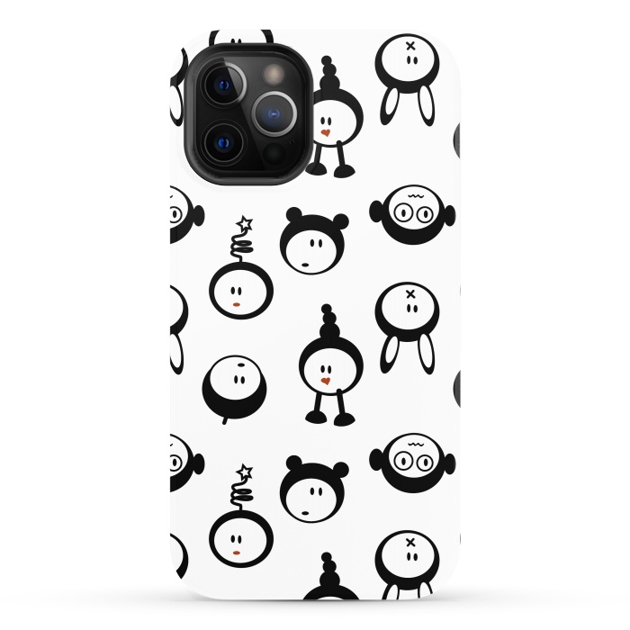 iPhone 12 Pro StrongFit Cute monsters by Martina