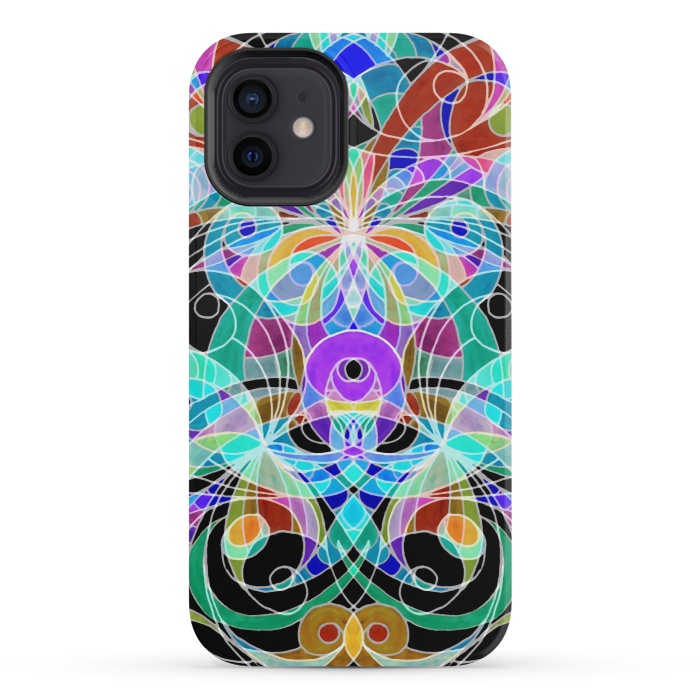 iPhone 12 mini StrongFit Ethnic Style G11 by Medusa GraphicArt