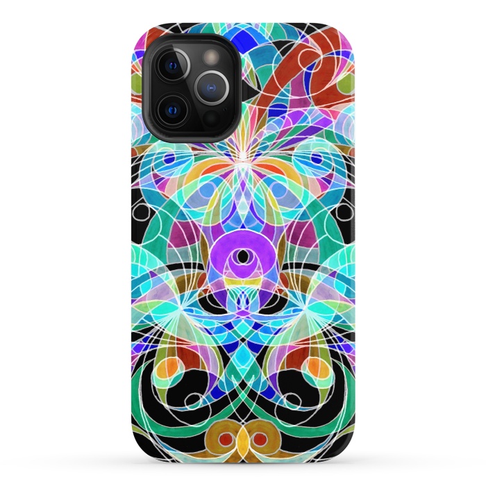 iPhone 12 Pro Max StrongFit Ethnic Style G11 by Medusa GraphicArt