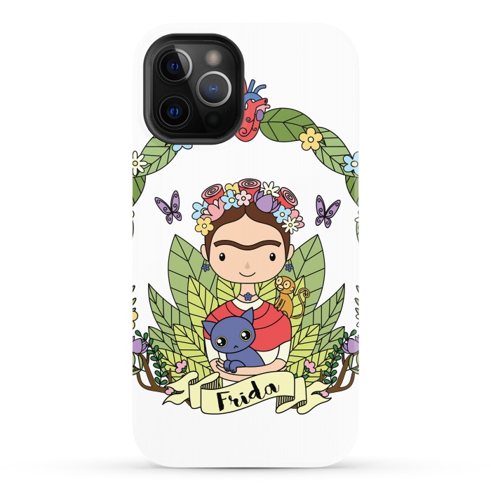 iPhone 12 Pro StrongFit Frida by Laura Nagel