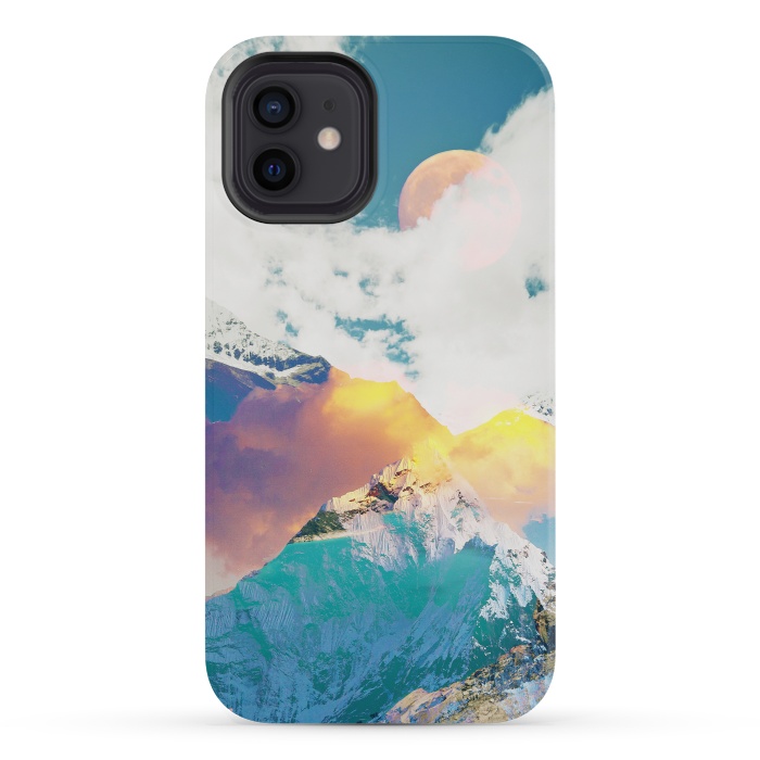 iPhone 12 mini StrongFit Dreaming Mountains by Uma Prabhakar Gokhale