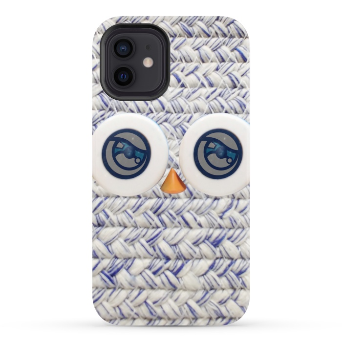 iPhone 12 StrongFit CUTE OWL by Michael Cheung