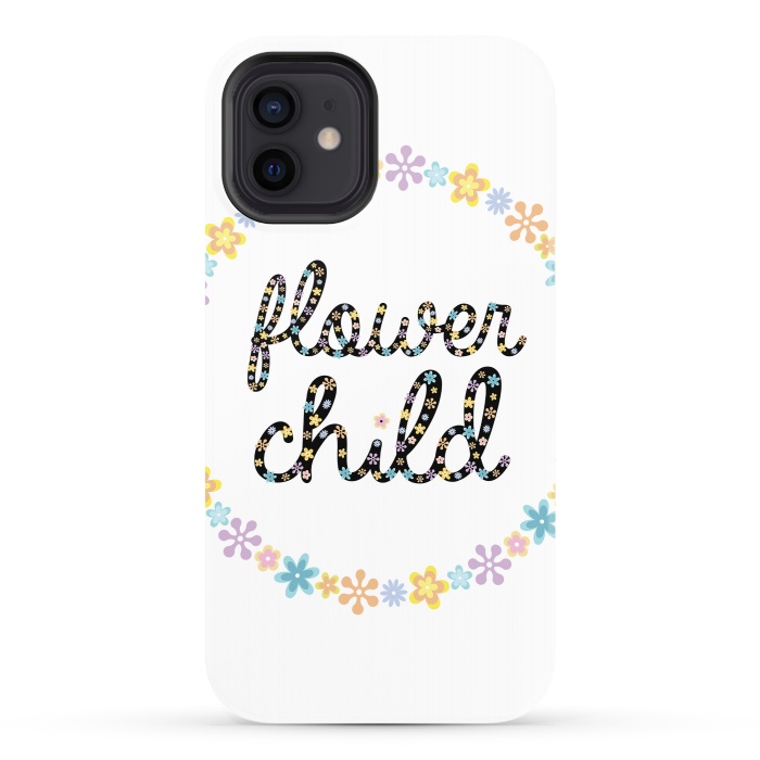 iPhone 12 StrongFit Flower child by Laura Nagel