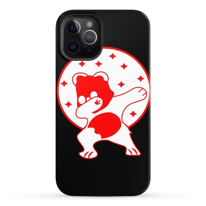 iPhone 12 Pro StrongFit RED PANDA by MALLIKA
