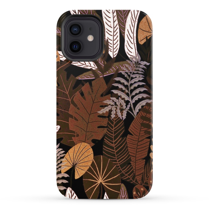 iPhone 12 StrongFit Eve's tropical Jungle at Night  by  Utart