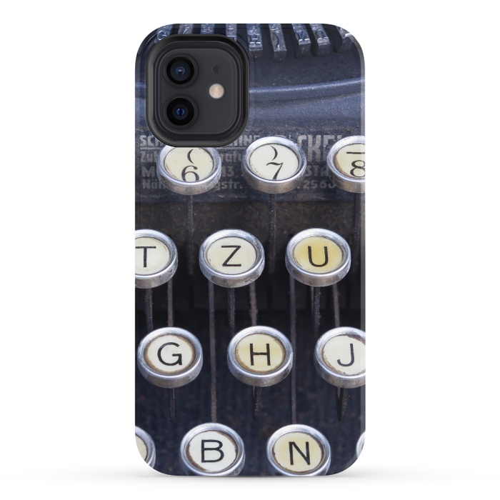 iPhone 12 StrongFit Old Typewriter by Andrea Haase