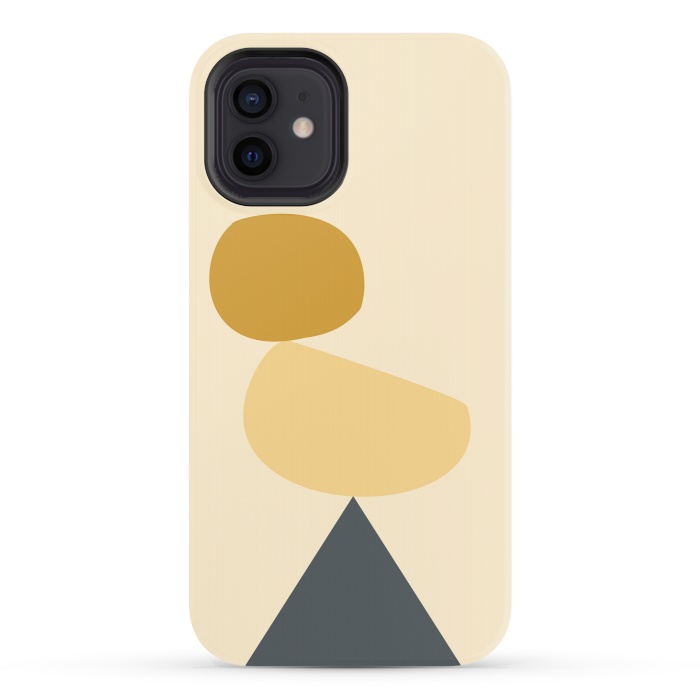 iPhone 12 StrongFit Stone Balance by Creativeaxle