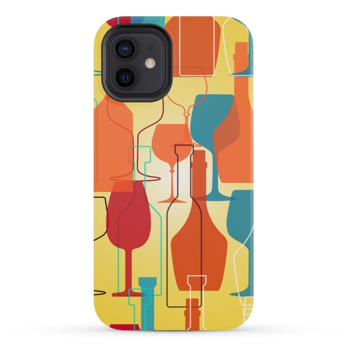 iPhone 12 mini StrongFit WINE AND DINE by MALLIKA