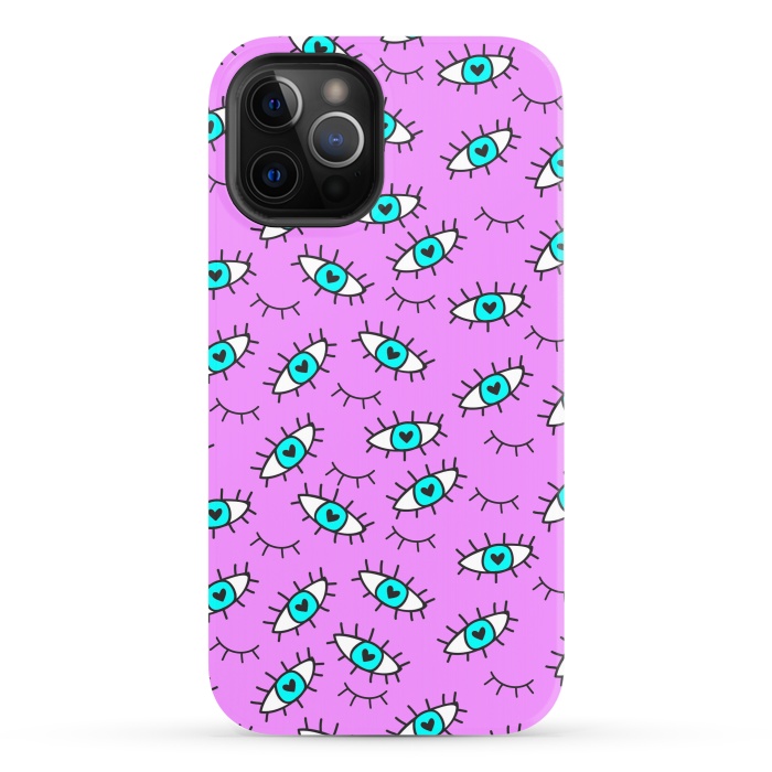 iPhone 12 Pro StrongFit Wink In Pink by ArtsCase