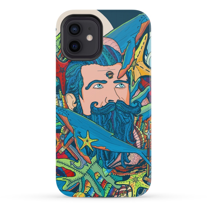 iPhone 12 mini StrongFit The king of the sea by Steve Wade (Swade)