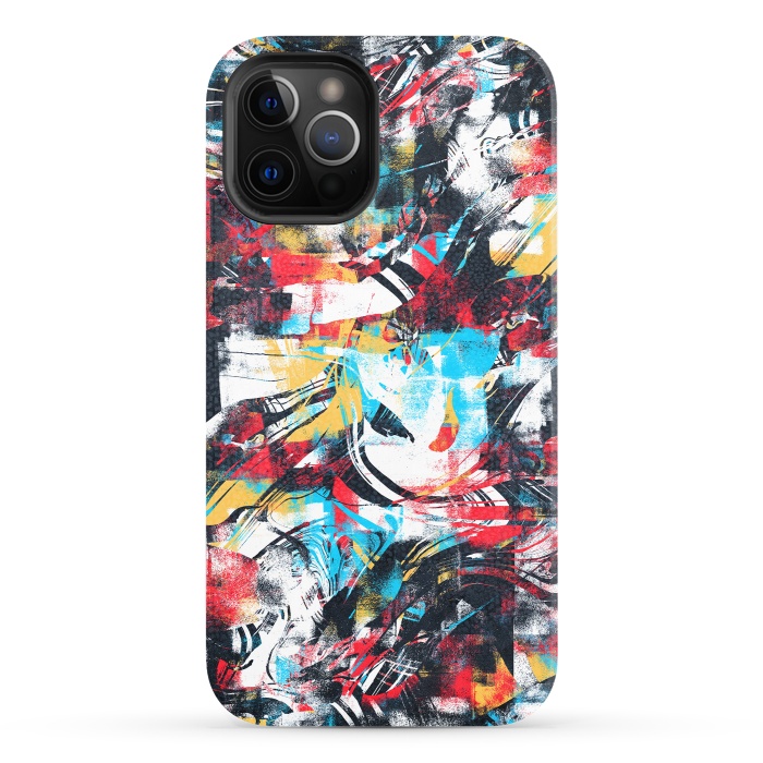 iPhone 12 Pro StrongFit Abstract Flow II by Art Design Works