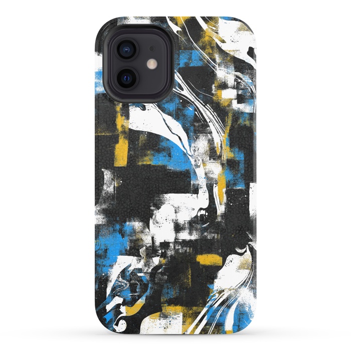 iPhone 12 StrongFit Abstract Flow I by Art Design Works