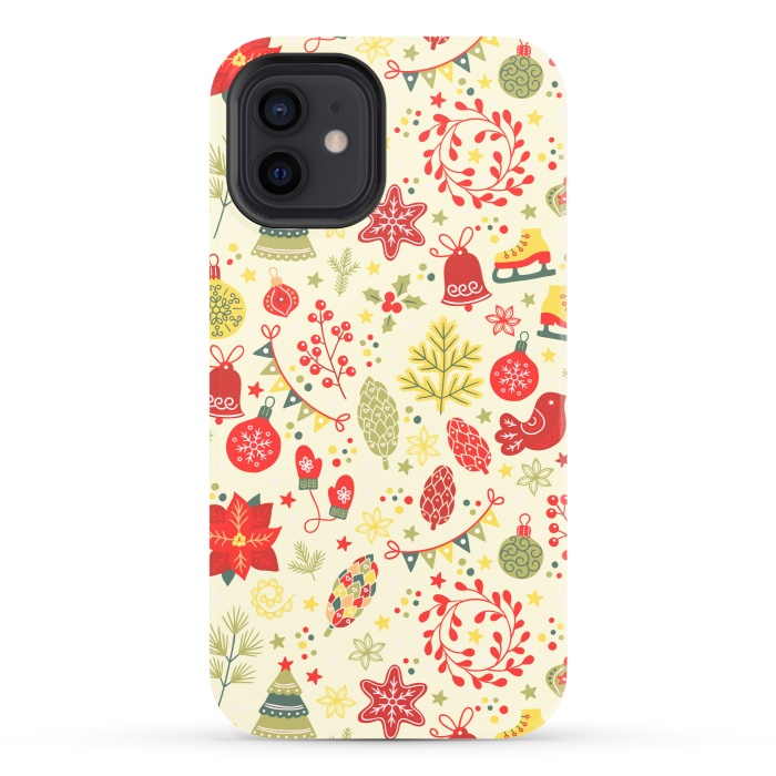 iPhone 12 StrongFit Beautiful bells for christmas by ArtsCase