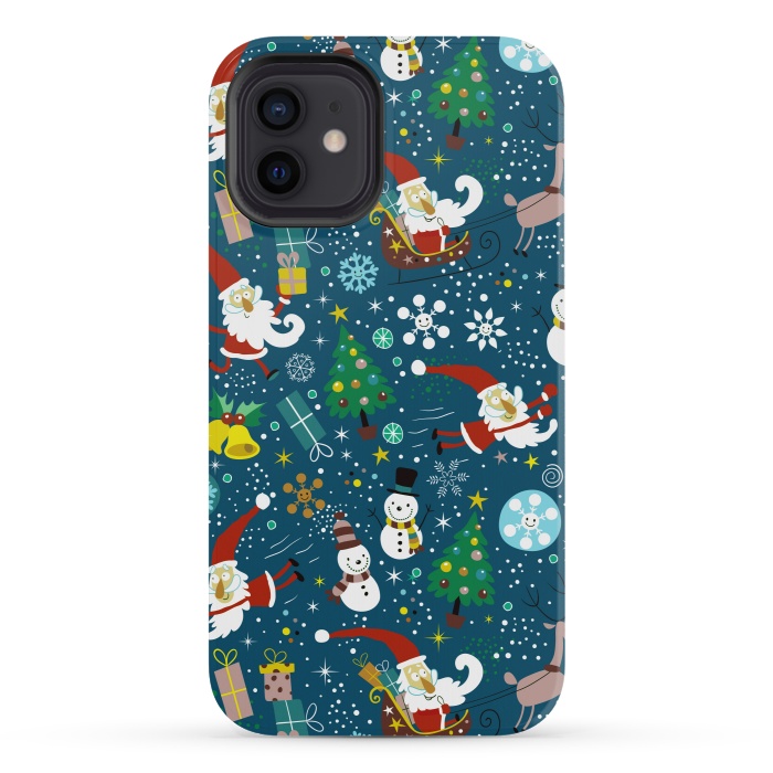 iPhone 12 mini StrongFit Christmas Eve by ArtsCase