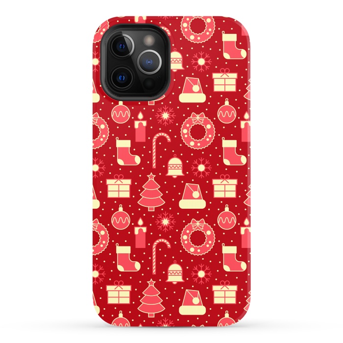 iPhone 12 Pro StrongFit Favorite Red At Christmas by ArtsCase
