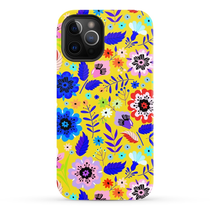 iPhone 12 Pro StrongFit beautiful flowers party for summer by ArtsCase