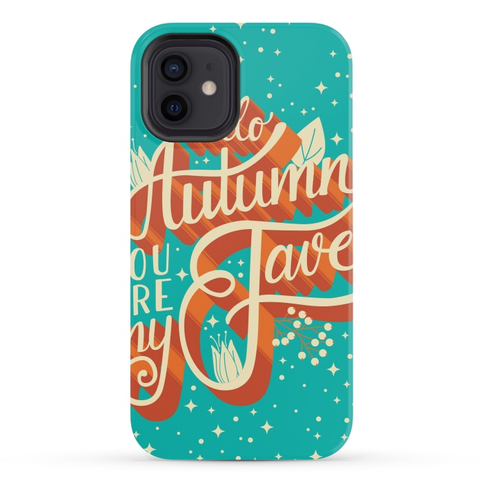 iPhone 12 mini StrongFit Autumn, you are my fave, 005 by Jelena Obradovic