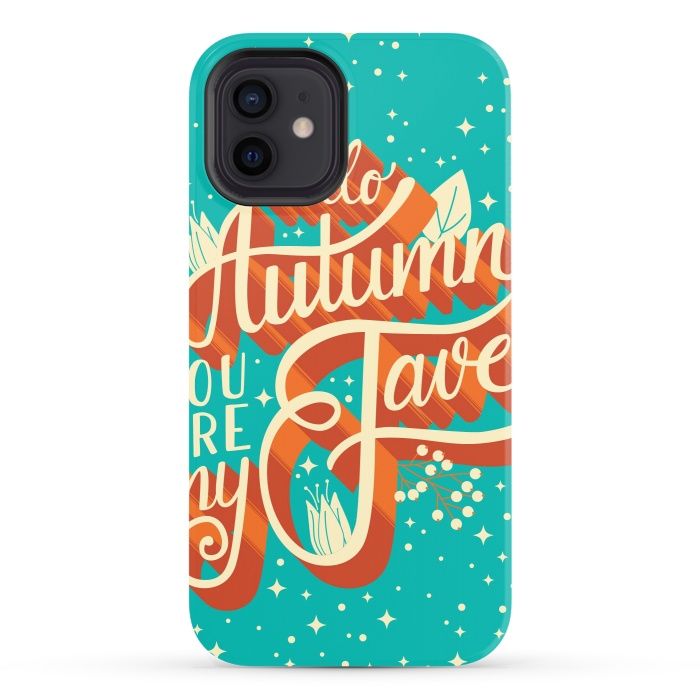 iPhone 12 StrongFit Autumn, you are my fave, 005 by Jelena Obradovic