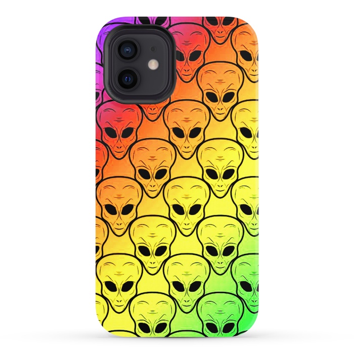 iPhone 12 StrongFit aliens by haroulita