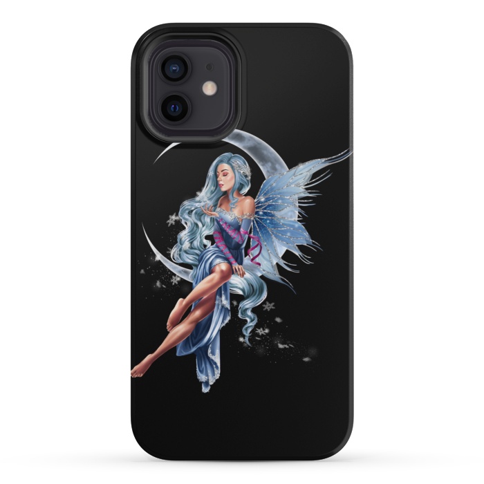 iPhone 12 mini StrongFit moon fairie by haroulita