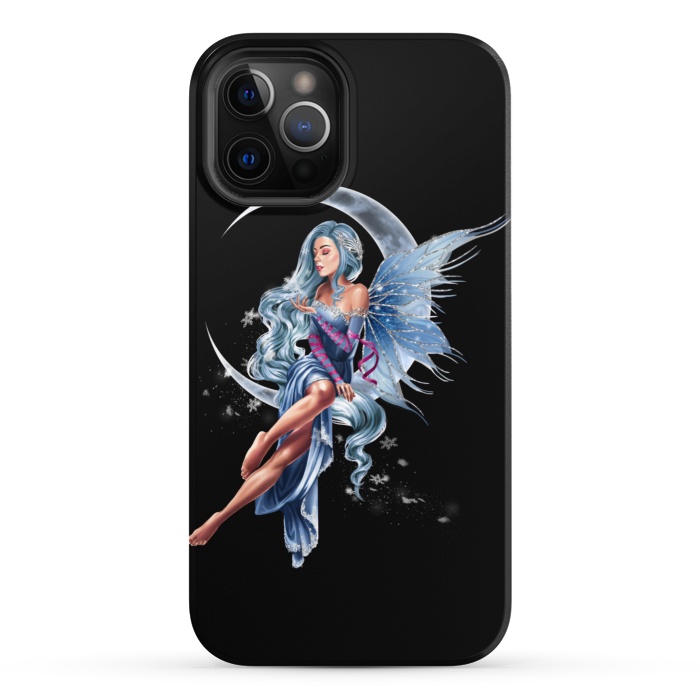 iPhone 12 Pro StrongFit moon fairie by haroulita