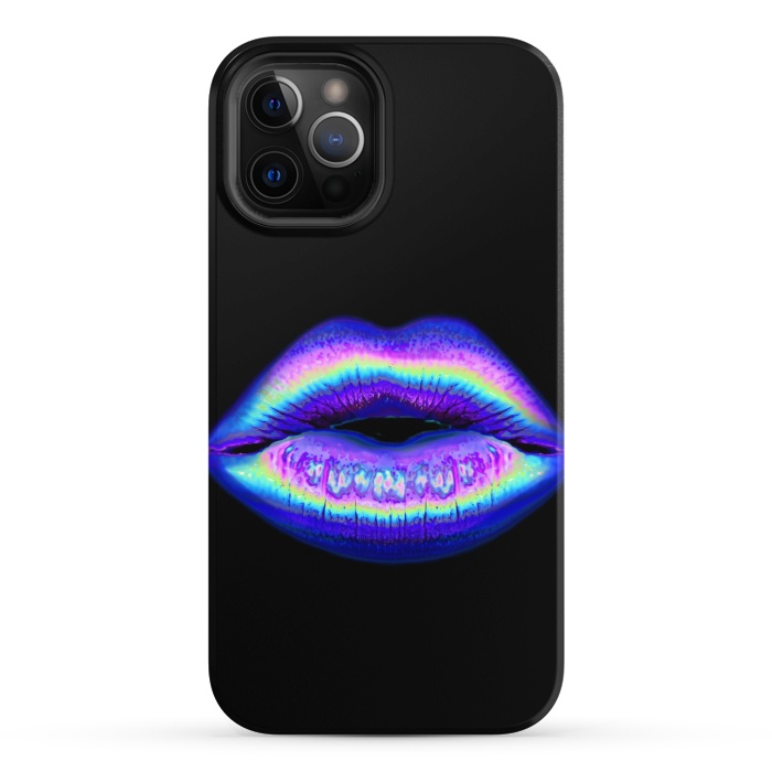 iPhone 12 Pro StrongFit purple lips by haroulita