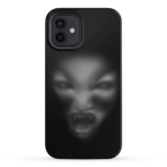 iPhone 12 mini StrongFit ghost by haroulita