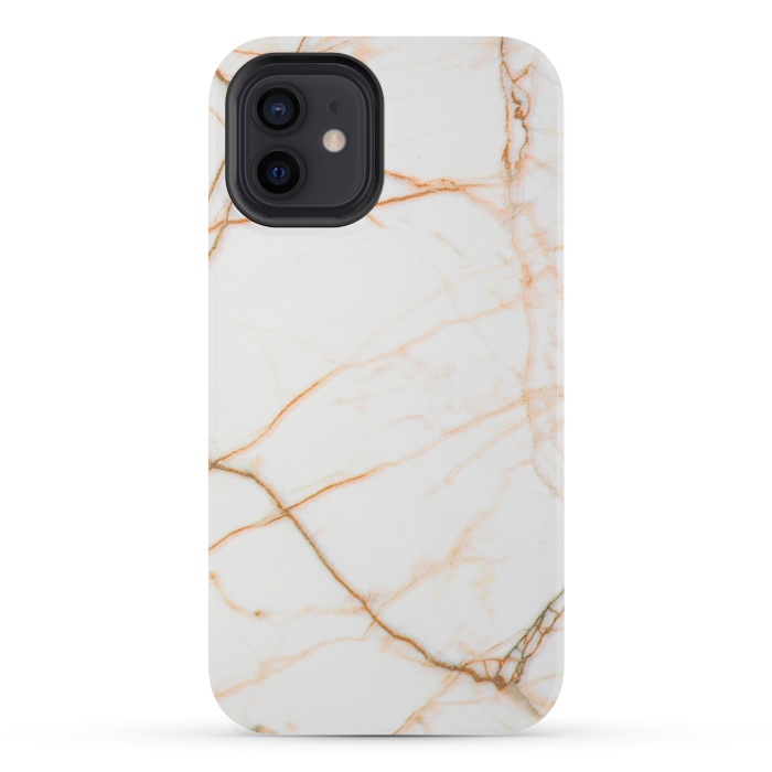 iPhone 12 StrongFit Gold marble by Winston