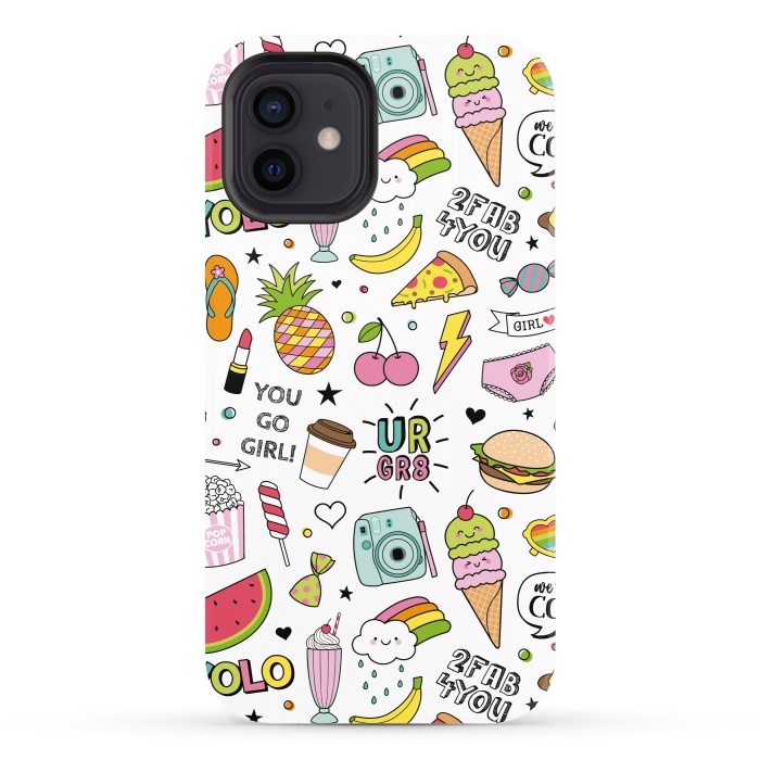 iPhone 12 StrongFit Teenage Girls by ArtsCase