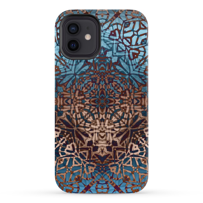 iPhone 12 StrongFit Ethnic Tribal Pattern G329 by Medusa GraphicArt
