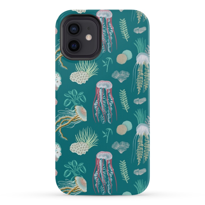 iPhone 12 StrongFit Jellyfish by Tishya Oedit
