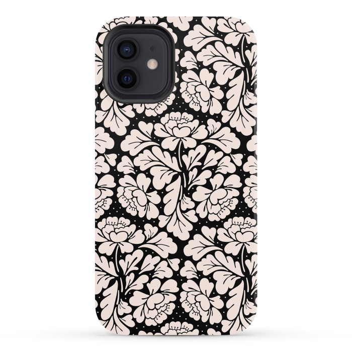 iPhone 12 StrongFit Baroque Pattern by Anis Illustration