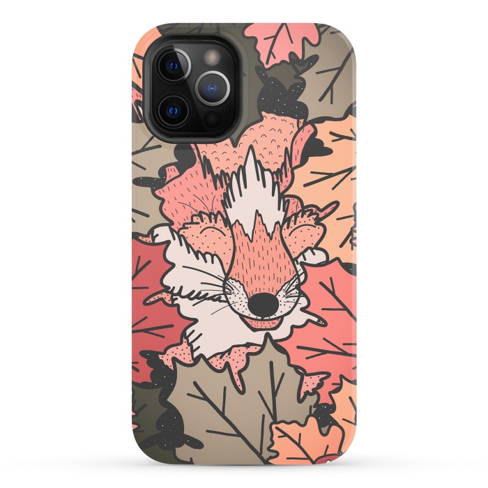 iPhone 12 Pro StrongFit The hidden fox by Steve Wade (Swade)