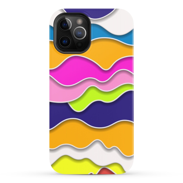 iPhone 12 Pro StrongFit bubble pattern 3  by MALLIKA