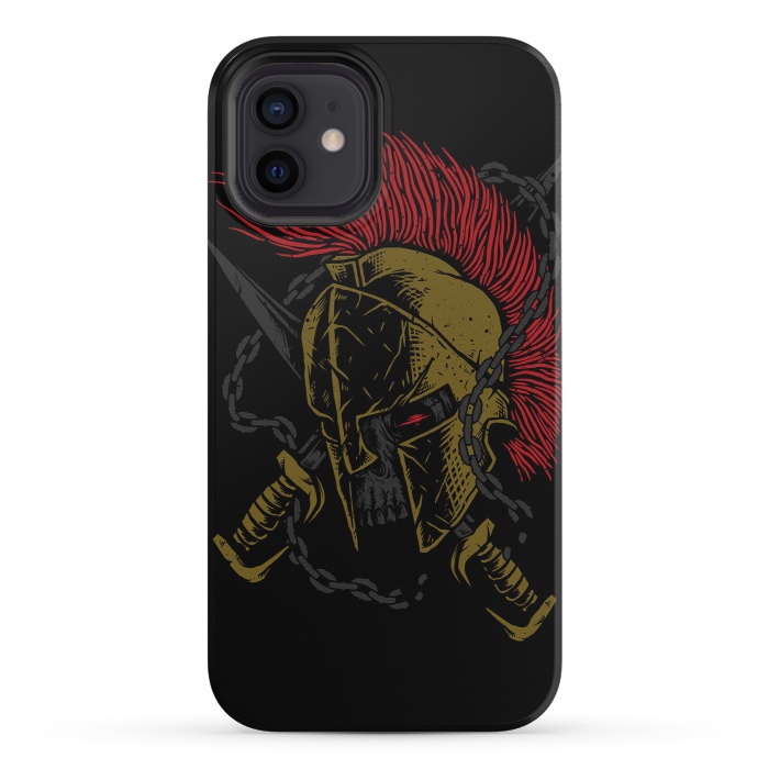iPhone 12 mini StrongFit Sparta Warrior by Afif Quilimo