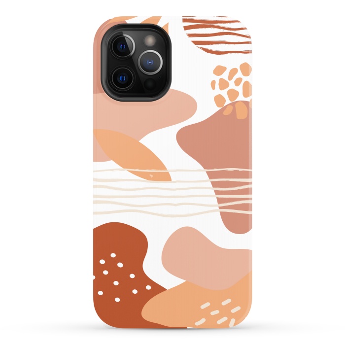 iPhone 12 Pro StrongFit Terracotta earth by Martina